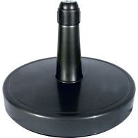 Parasolvoet rond kunststof vulbaar donkergrijs 100 kg