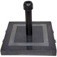 Parasolvoet vierkant graniet 30 kg