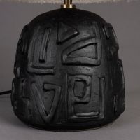 Renzo tafellamp bouclé