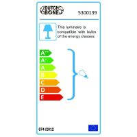 Dutchbone Doppio hanglamp - zwart