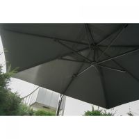Zweefparasol Taurus 3x3mtr - grijs