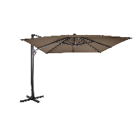 Zweefparasol Taurus 3x3mtr - taupe