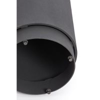 Alarios pilaar Ø30x60 cm - mat zwart - OUTLET B