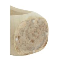 Morilo bijzettafel 35x29x46 cm hout - licht naturel