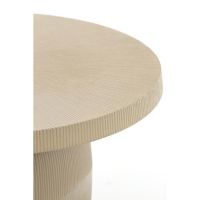 Tigran salontafel ø59x35,5 cm - mat zand