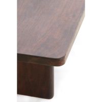 Crato salontafel set van 2 acacia hout - donkerbruin