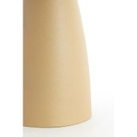 Ocana bijzettafel ø45x50 cm hout - bruin+mat beige