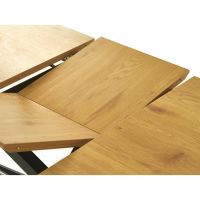 Marcie uitschuifbare eettafel 90x160-200 cm - naturel