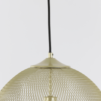 Moroc hanglamp Ø40x45 cm metaal goud van het woonmerk Light&Living