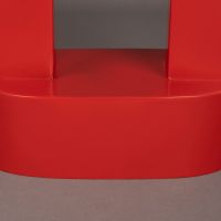 Magenta bijzettafel rood