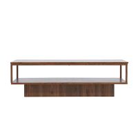 Khamzat salontafel - 130 x 60 cm - walnoot