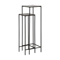 Hartsville zuil set van 2 - donkerbruin brons