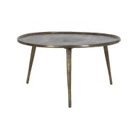 Light & Living Babina salontafel Ø67,5x37 cm - antiek brons