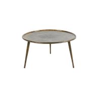 Light & Living Babina salontafel Ø67,5x37 cm - antiek brons