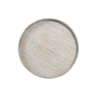 Kenzie bijzettafel Ø60x34,5 cm - lichtbruin hout