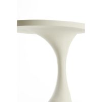 Macau bijzettafel 40x33x61 cm - mat crème