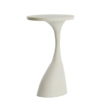 Macau bijzettafel 40x33x55 cm - mat crème