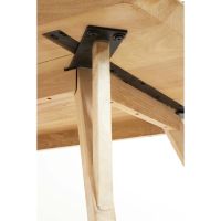 Quenza eettafel mangohout 200x100 cm - naturel