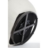 Gumaca fauteuil bouclé - crème