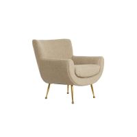 Vinstra fauteuil - beige+goud