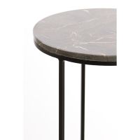 Laica zuil set van 2 - marmer bruin/zwart