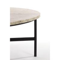 Light & Living Loes salontafel - marmer bruin-zwart