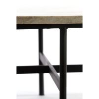 Light & Living Loes salontafel - marmer bruin-zwart