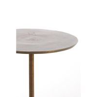 Light & Living Dimphy ronde bijzettafel Ø35x50 cm - antiek brons