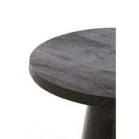 Paxos ronde bijzettafel Ø45 cm - mat zwart
