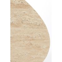 Light & Living Mahelona salontafel - travertin zand/hout bruin