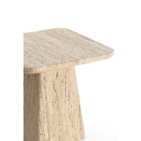 Kepami bijzettafel - travertin zand