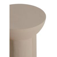 Ossana ronde bijzettafel Ø39 cm - mat zand