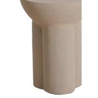 Ossana ronde bijzettafel Ø39 cm - mat zand