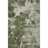 Sjors vloerkleed 300x200 cm - olijfgroen/lichtgrijs