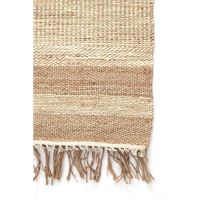 Dhayo vloerkleed 300x200 cm - naturel/terracotta