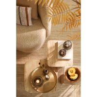 Dhayo vloerkleed 300x200 cm - naturel/terracotta