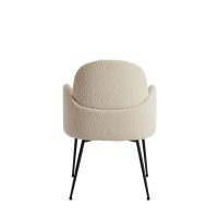 Chiba eetkamerstoel - crème/zwart