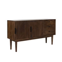 Bitika kast 150x40x80 cm donker bruin van het woonmerk Light&Living