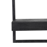 Maddison wandplank 80 cm zwart van het woonmerk Light & Living