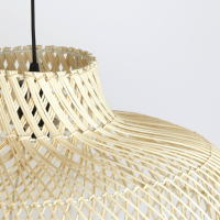 Charita hanglamp rotan Ø60 cm van het woonmerk Light & Living