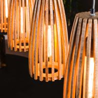 Laela hanglamp 4L hout