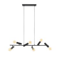 Barnsley hanglamp 6L 110 cm charcoal van het woonmerk Fraaai