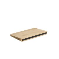 Delgado wandplank 41x25x4 cm hout - naturel