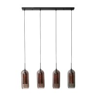 Wrexham hanglamp 4L 105 cm staal smoke van het woonmerk Fraaai