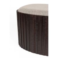 Bay opbergpoef laag - bruin