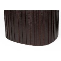 Bay opbergpoef laag - bruin