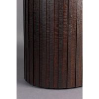 Bay opbergpoef hoog - bruin