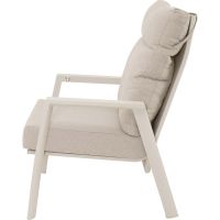 Ohio loungestoel - creme