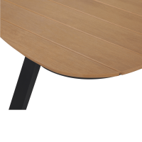 Arezzo picknickset driehoek polywood teaklook van het woonmerk Les