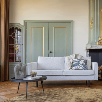 Rodeo bank 2,5-zits bouclé naturel van het woonmerk BePureHome